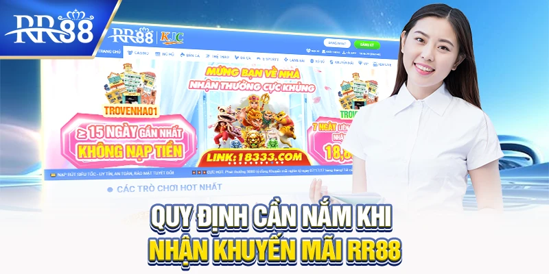 Quy định cần nắm khi nhận khuyến mãi RR88